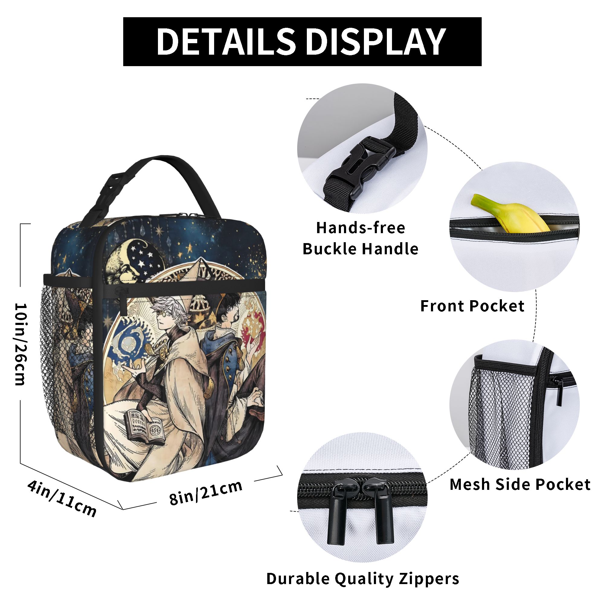 Meal Prep Bag - Olruggio en Qifrey Heksenhoed Atelier Anime