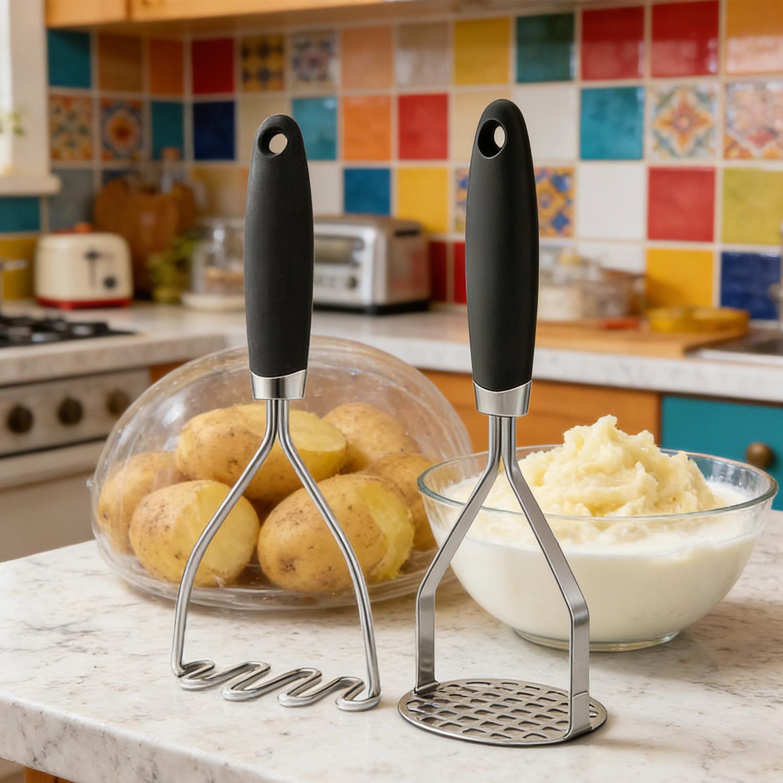 Meal Prep Restaurant - Aardappelstamper, handmatige groente- en fruitpers, stevige