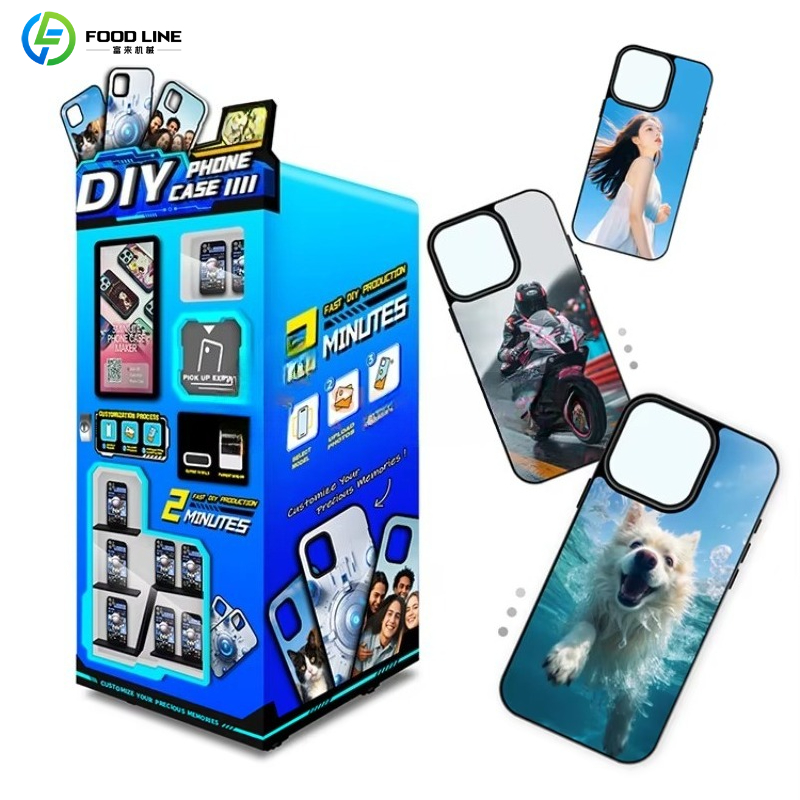 Meal Prep Vending Machine - Automatische Snelle Mobiele Telefoonhoesjesmachine Commerciële DIY