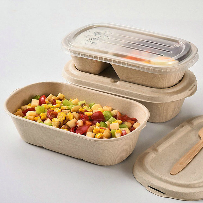 Meal Prep Bowl - 10/50PCS Wegwerp Afhaaldozen Lunchboxen Lichte Saladecontainers
