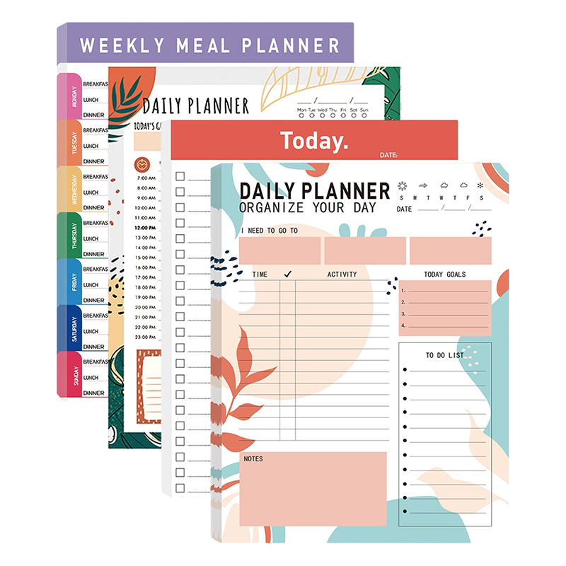 Meal Plan Notepad - Magnetisch dagelijks planner notitieblok 52 vellen