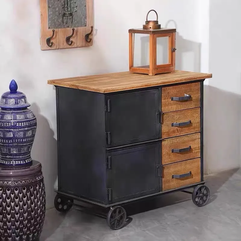 Industriële stijl massief hout - Meal Prep Restaurant recensie en prijs