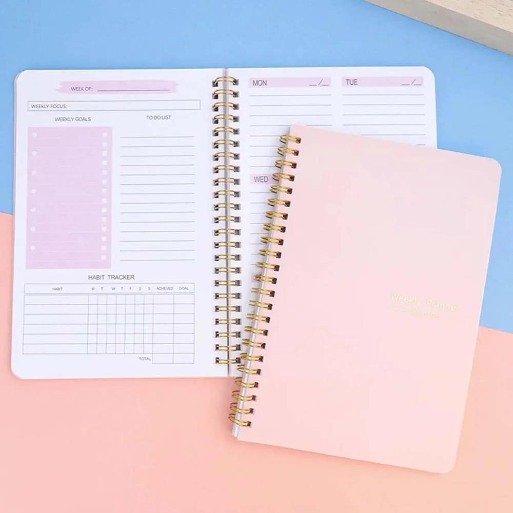 A5 Weekplanner met spiraal, da - Meal Plan Notepad recensie en prijs