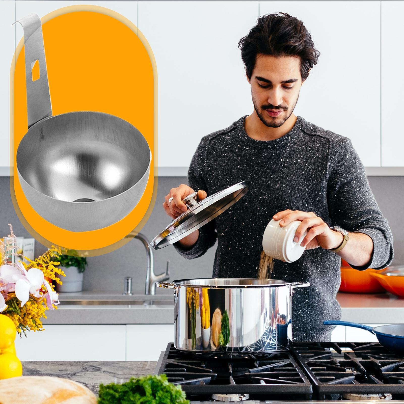 Lepel voor gepocheerde eieren, - Meal Prep Restaurant recensie en prijs