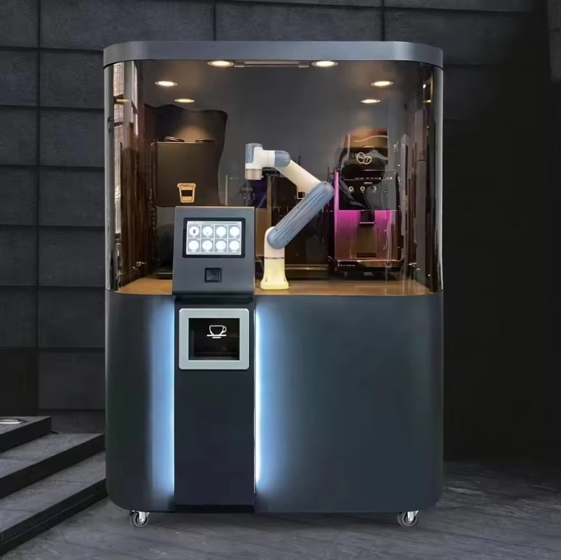 Koffiemachine met robotbarista - Meal Prep Vending Machine recensie en prijs