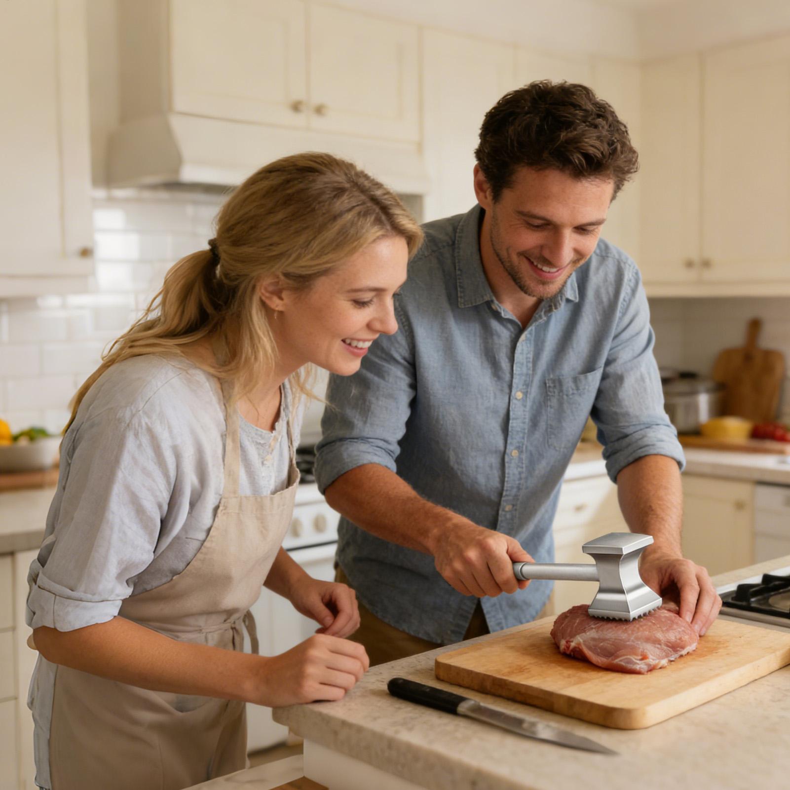 Vleesstamper Dubbelzijdige Vle - Meal Prep Restaurant recensie en prijs