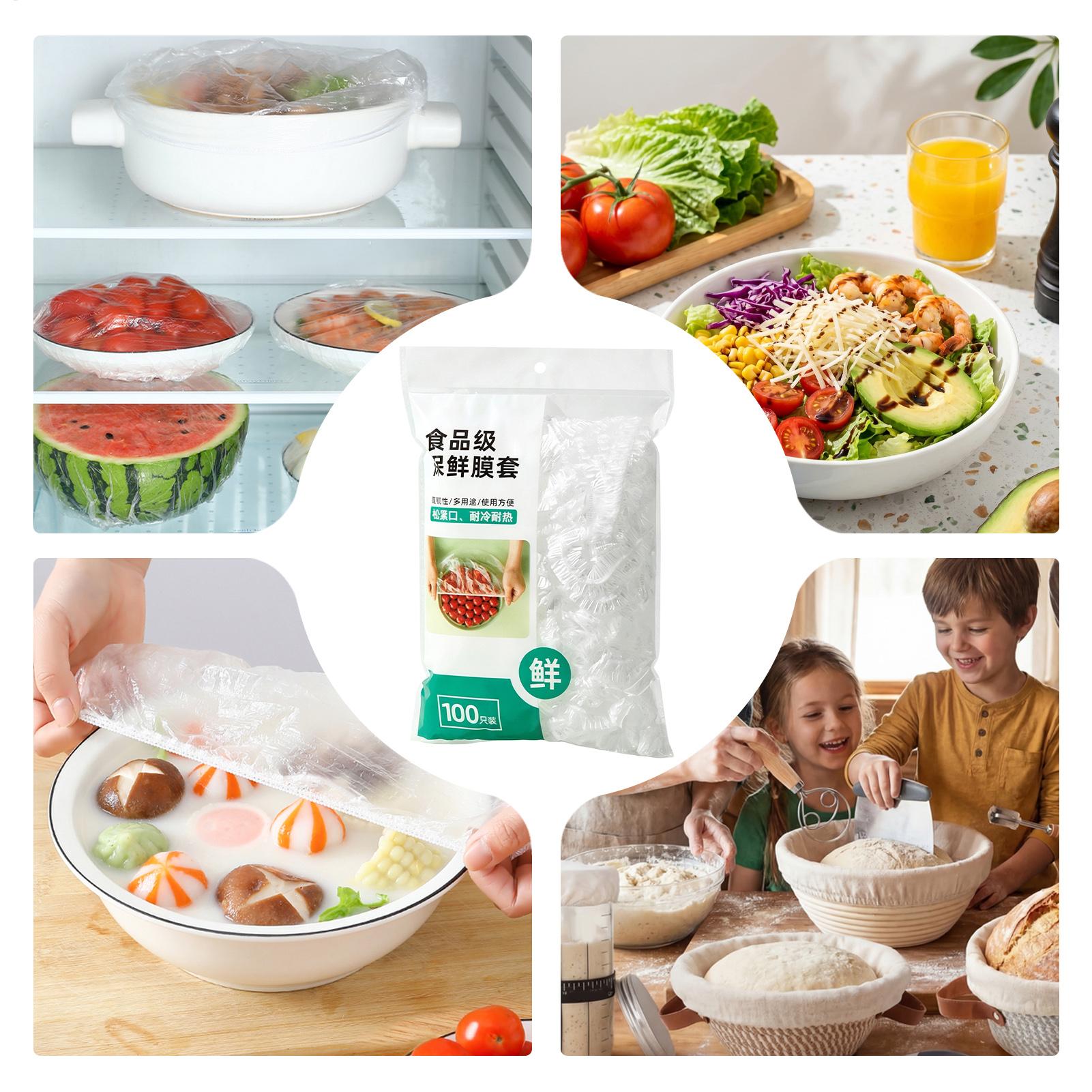 100 stuks PE luchtdichte herbr - Meal Prep Wraps recensie en prijs
