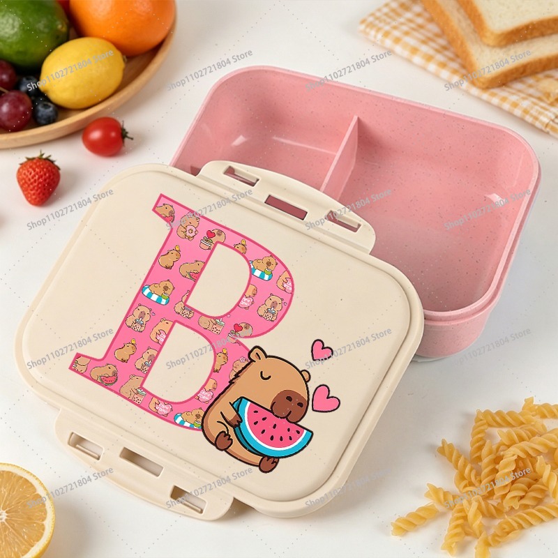 Capibara Bento Box met grote c - Meal Prep Bag recensie en prijs