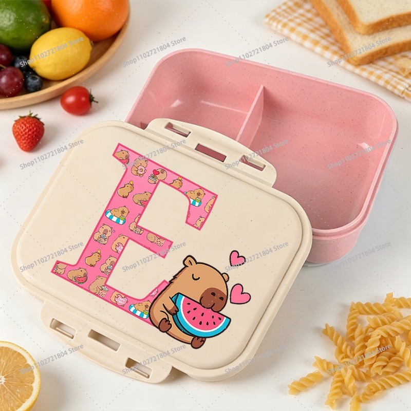 Capibara Bento Box met grote c - Meal Prep Bag recensie en prijs