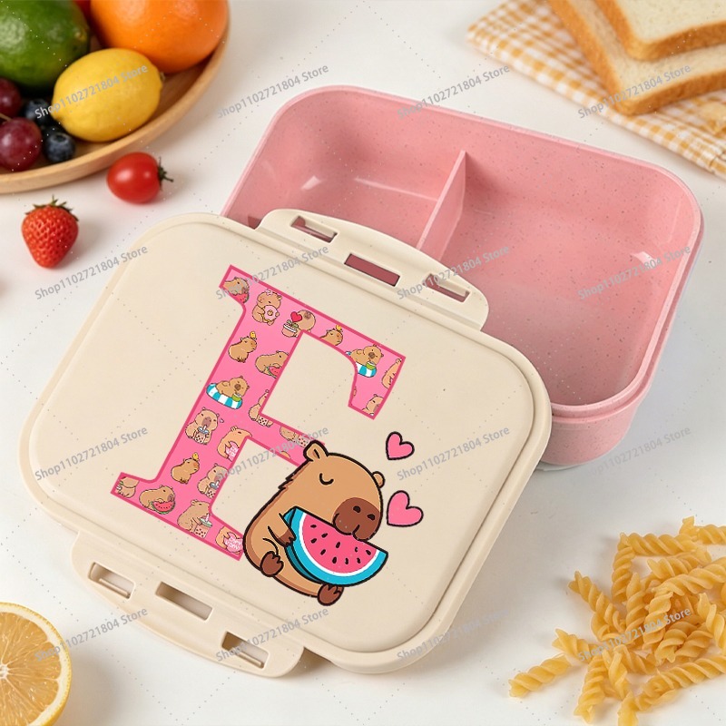 Capibara Bento Box met grote c - Meal Prep Bag recensie en prijs