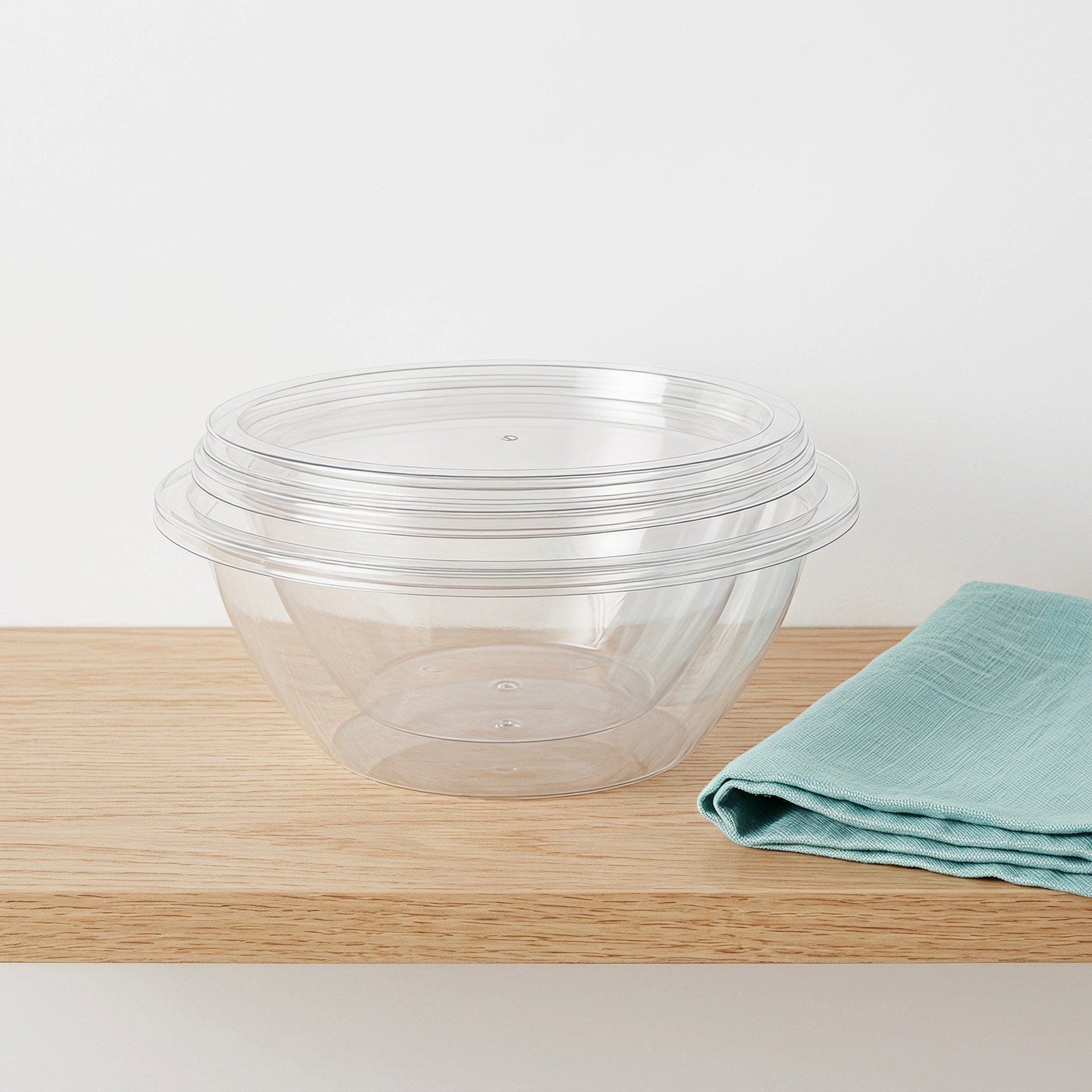 Transparante kunststof mengkom - Meal Prep Bowl recensie en prijs