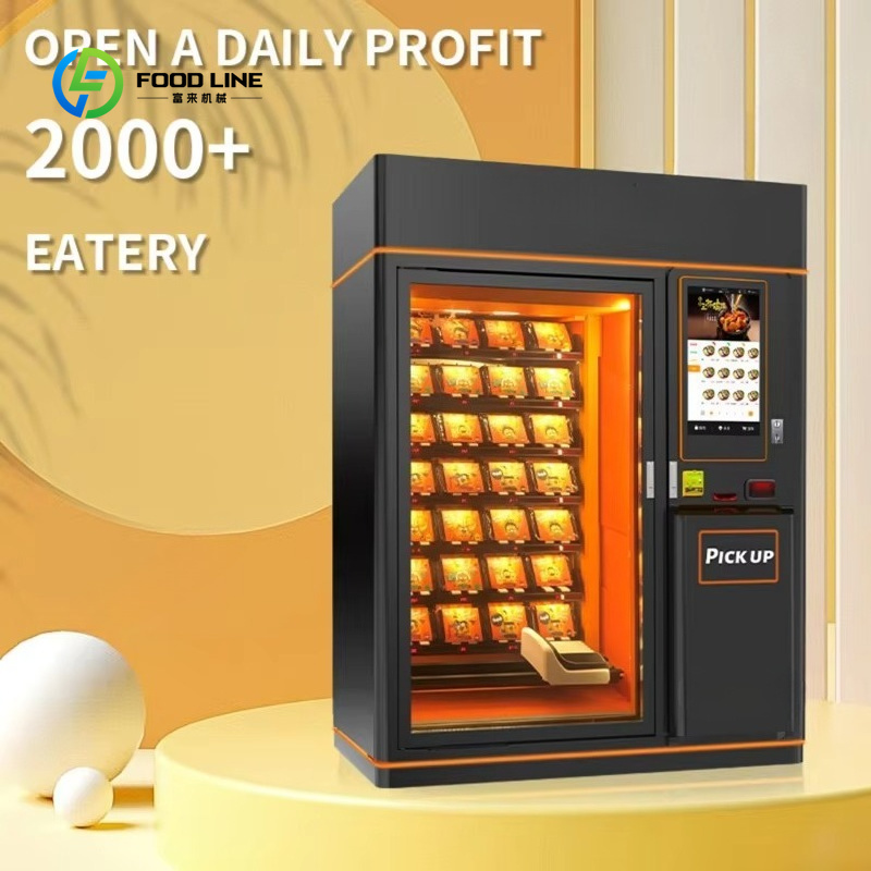 Op maat gemaakte warme voedsel - Meal Prep Vending Machine recensie en prijs