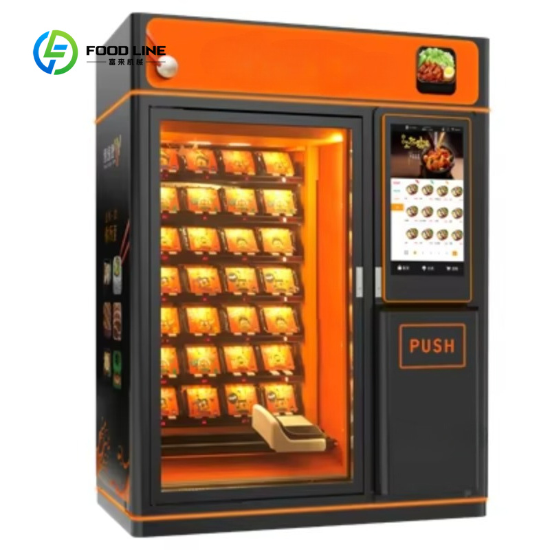 Op maat gemaakte warme voedsel - Meal Prep Vending Machine recensie en prijs