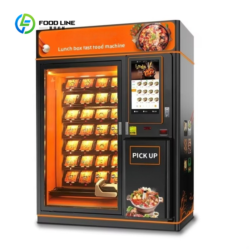 Op maat gemaakte warme voedsel - Meal Prep Vending Machine recensie en prijs