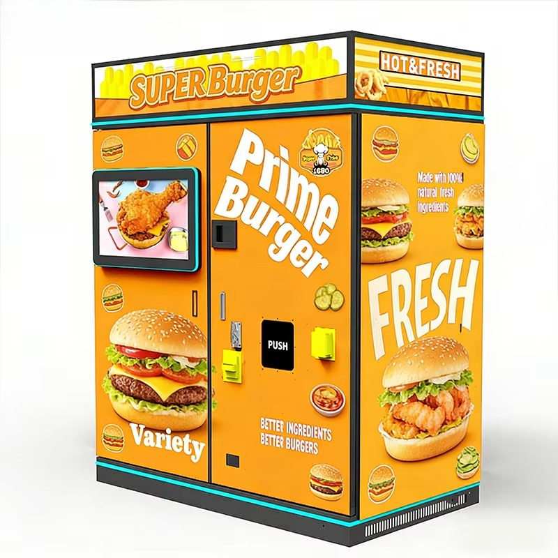 Geoptimaliseerde fastfood-auto - Meal Prep Vending Machine recensie en prijs