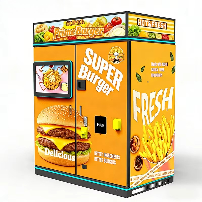 Geoptimaliseerde fastfood-auto - Meal Prep Vending Machine recensie en prijs