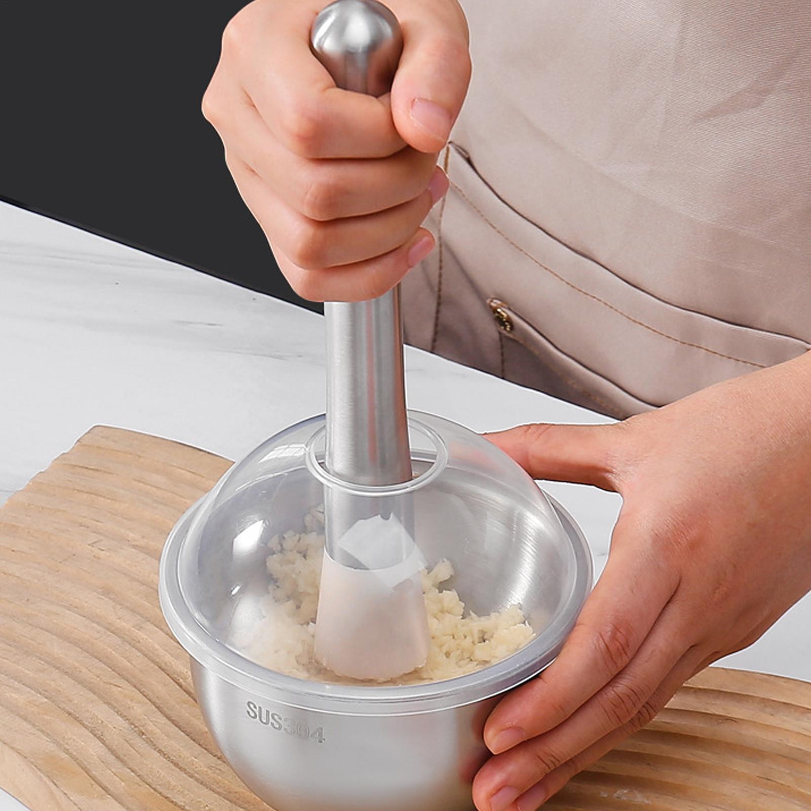 Knoflookpers, handmatige voeds - Meal Prep Restaurant recensie en prijs