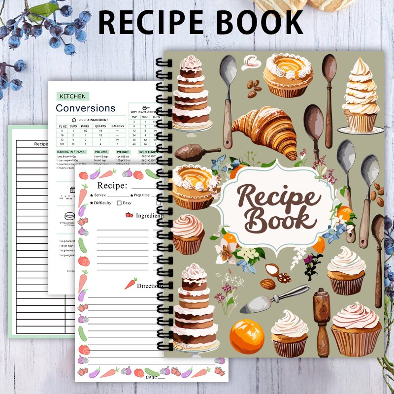 Esthetisch recepten-spiraalnot - Meal Plan Notepad recensie en prijs