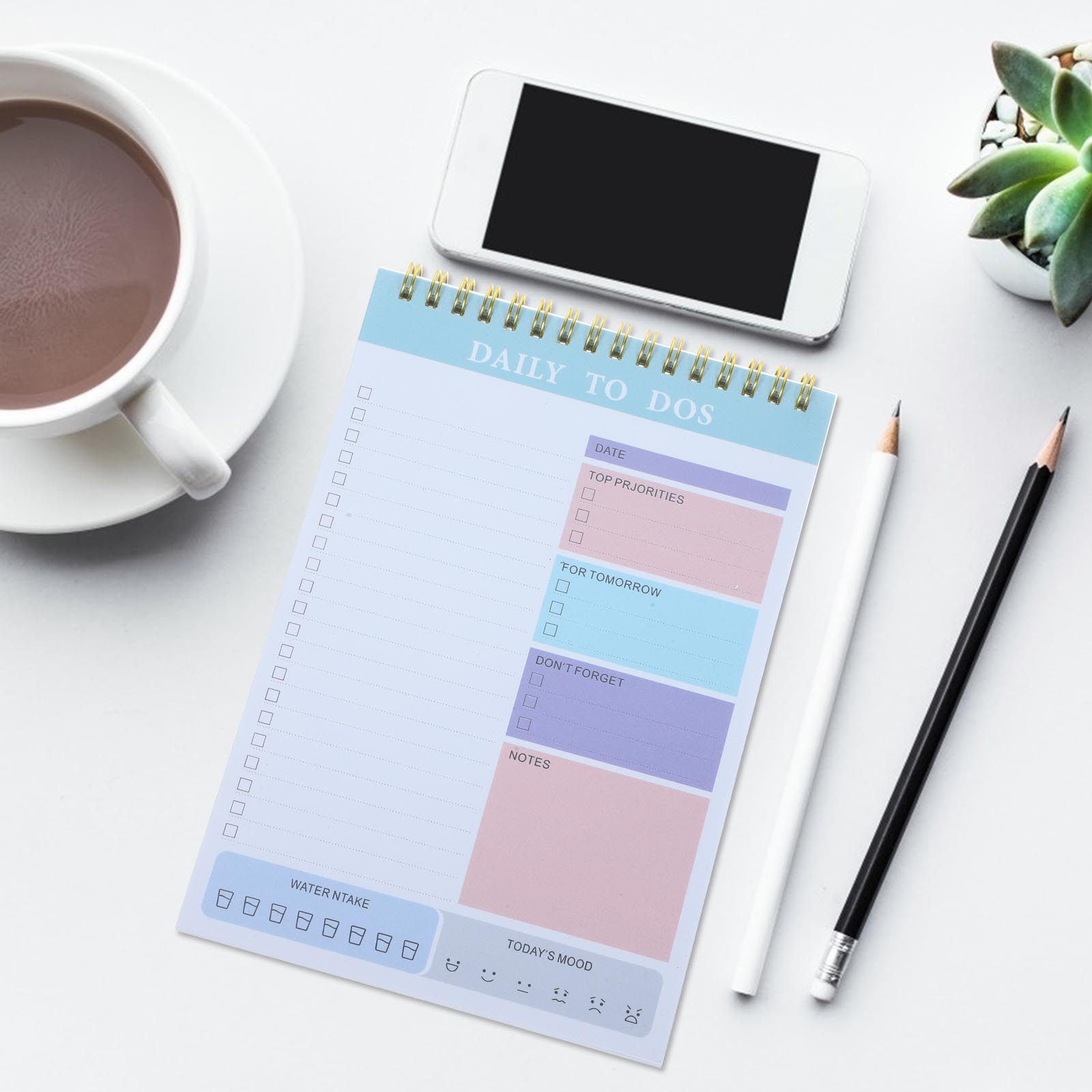 Dagelijkse planner, notitieblo - Meal Plan Notepad recensie en prijs