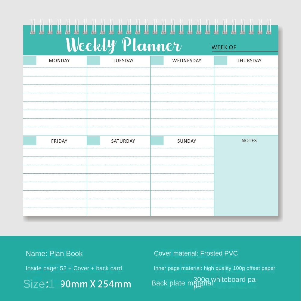 Brede To Do Planner Wekelijkse - Meal Plan Notepad recensie en prijs