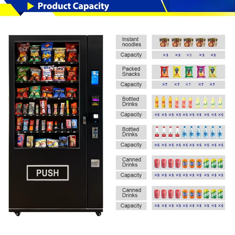 Slimme automatische verkoopaut - Meal Prep Vending Machine recensie en prijs