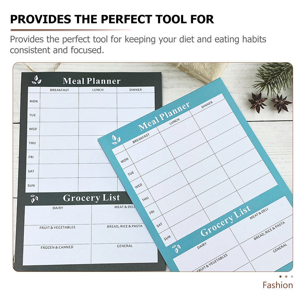 2 stuks stijlvolle weekplanner - Meal Prep Weekly recensie en prijs