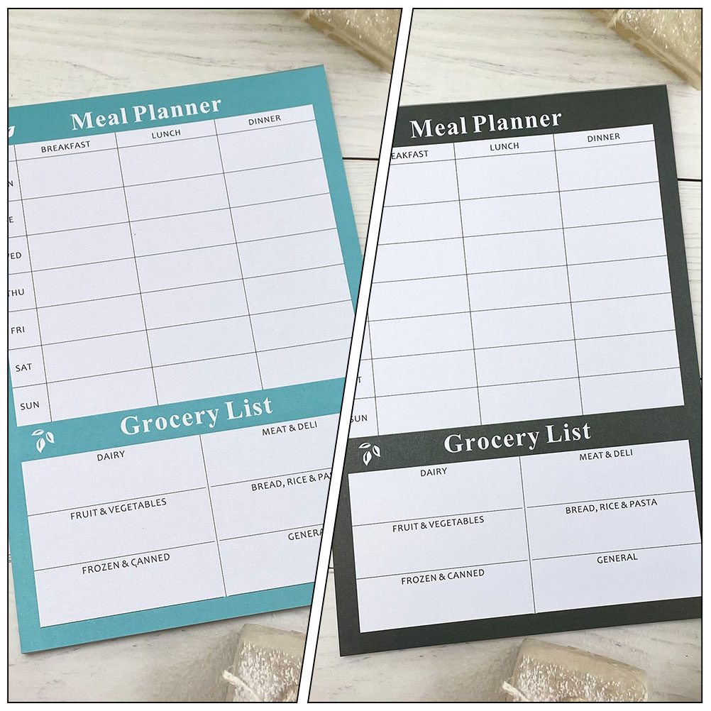 2 stuks stijlvolle weekplanner - Meal Prep Weekly recensie en prijs